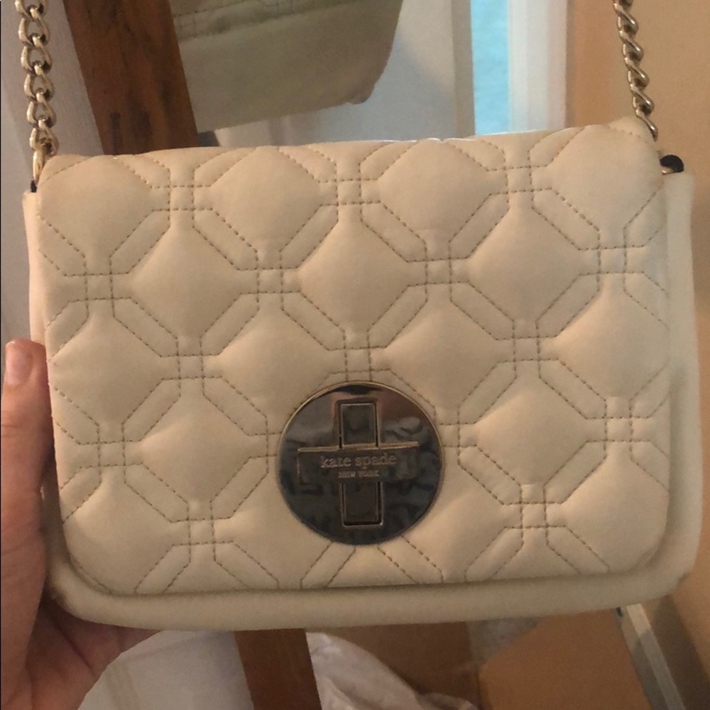 White Kate Spade crossbody